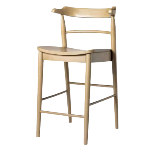 Kaysville Curved Back Counter Height Barstool